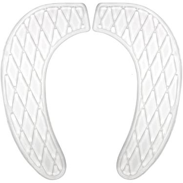 Imagem de Almofada de assento de vaso sanitário em gel (transparente)