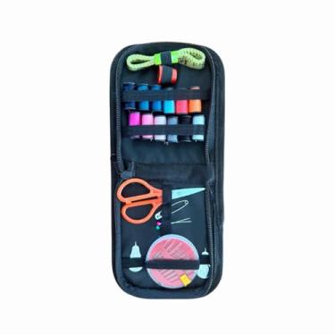 Imagem de Kit de Costura com 35 peças: itens essenciais e uma necessaire prática para te acompanhar em todas as viagens e não te deixar na mão!