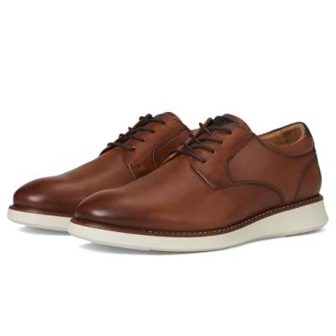 Imagem de Florsheim Sapato Oxford masculino Launch Plain Toe, Conhaque Multi, 9 Wide