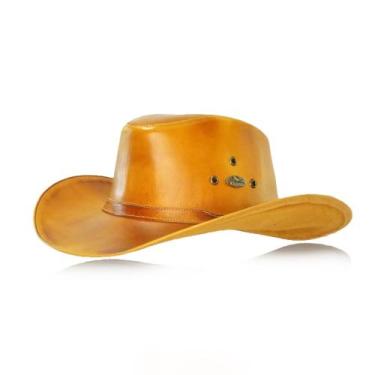 Imagem de Chapéu em Couro Legítimo Indiano Festas Rodeio Barretos - Kapell, Ceno