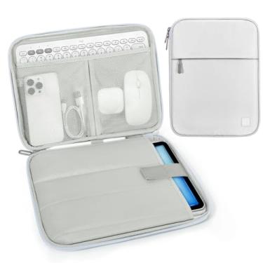 Imagem de Dadanism Capa de transporte acolchoada para tablet de 9 a 11 polegadas para iPad (A16) 11ª geração de 11 polegadas, iPad 10ª geração de 11 polegadas, i-Pad Air/Pro de 11 polegadas, i-Pad Air 5/4 11