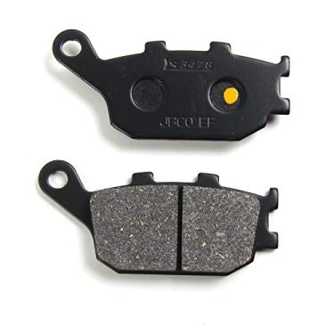 Imagem de 1 par de pastilhas de freio traseiras compatíveis com Suzuki GSF 650 S Bandit 2007-2009, GSX650F ABS 2008-2015, SV650 2003-2010, SV650S 2003-2015, peças de acessórios de reposição para motocicletas