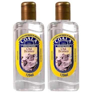 Imagem de Kit 2 Limpador Perfumado de Ambiente 120ml Coala Cha Branco