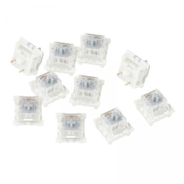 Imagem de AsrMyjcx 2x 3pin Chaves de Teclado Mecânico Interruptor Leve Interruptor Linear Interruptor Tátil Interruptor