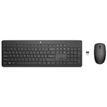 Imagem de HP Combo de mouse e teclado sem fio 235
