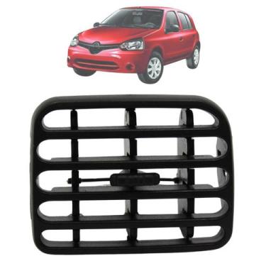Imagem de Difusor Saida De Ar Central Direito Clio 2000 01 A 2016 Preto - Nat
