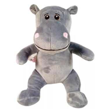 Imagem de Hipopotamo Pelúcia - 35 cm - Brinquedos e Pelúcias
