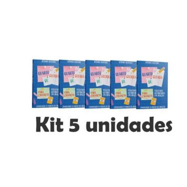 Imagem de Kit 5 livros - Quarto de Guerra Para Crianças  Pequenos Guerreiros em 