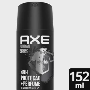 Imagem de Desodorante antitranspirante body spray aerosol axe urban invisible 152ML