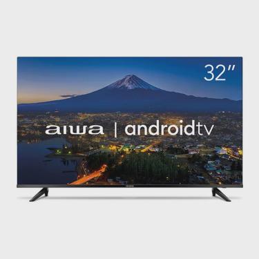 Imagem de Smart TV Android d-led 32'' Aiwa, 2 hdmi, 2 usb, Wi-Fi - AWS-TV-32-BL-02