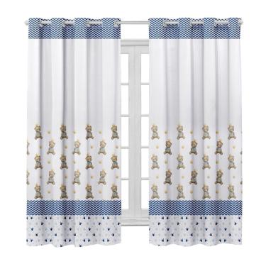 Imagem de Cortina Infantil 3,00 X 2,20 Estampada Decorativa