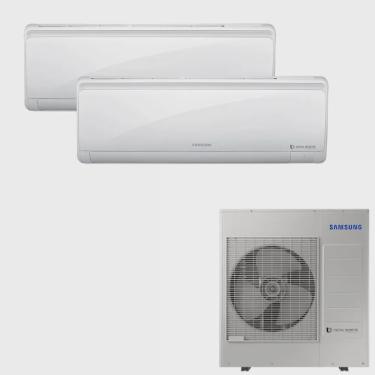 Imagem de Ar Condicionado Multi Split Inverter Samsung fjm 38.000 btus q/f 220V + 1x High Wall Maldives 18.000 btus + 1x High Wall Maldives 24.000 btus