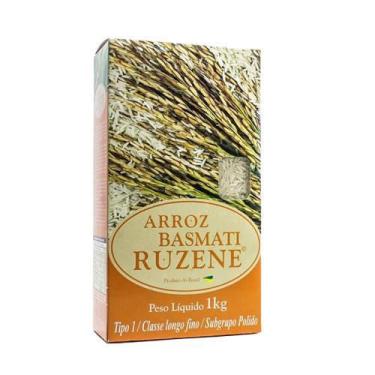 Imagem de Arroz Basmati Ruzene 1kg - Grãos Longos, Aroma Único