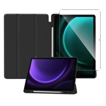 Imagem de Capa Anti impacto de silicone para Galaxy S9 + película - TECK KING