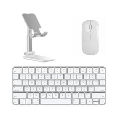 Imagem de BDNET, Teclado E Mouse Bluetooth, Suporte Para Mac Mini M1 - Branco