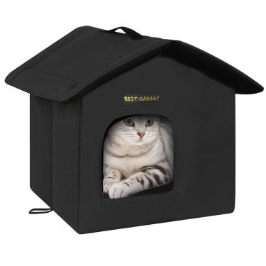 Imagem de Cat House Rest-Eazzzy isolado à prova de intempéries para gatos ao ar livre