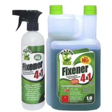 Imagem de Desinfetante Microbicida para Ar Condicionado 1L + Borrifador Elimina Fungos Bactérias Odores Ideal Split e Climatizador