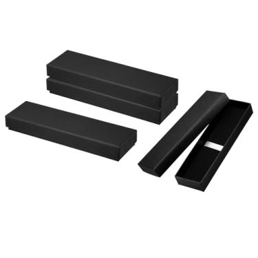 Imagem de PATIKIL Caixa de presente com caneta, pacote com 4 estojos vazios de papelão, caixa de apresentação de caneta para lápis, esferográfica, joias, materiais de escritório, preto