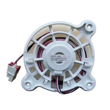 Imagem de Motor de ventilador compatível com refrigerador de condensação Samsung ARES2120RA DA31-00287B DC12V 2.5W Kit de soprador de ar quente Peça de reparo aplicável