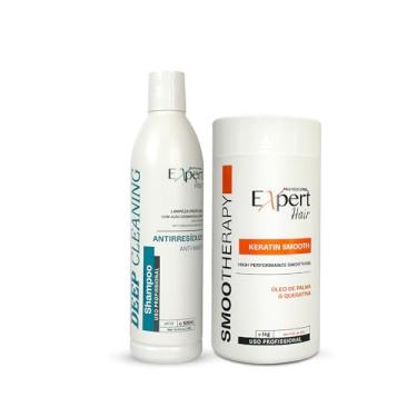 Imagem de Kit Expert Hair BotoExpert – Queratina e Shampoo Anti-Resíduos para Reconstrução Capilar