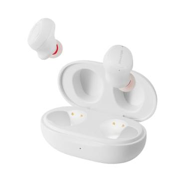 Imagem de Phiaton Bonobuds Plus Digital Hybrid Active Noise Cancelling True Wireless Earbuds com Qualcomm Snapdragon Sound (Floral White)