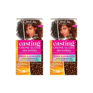 Imagem de Coloraçao Casting Gloss 731 Louro Mel - Kit C/2Un - Loreal