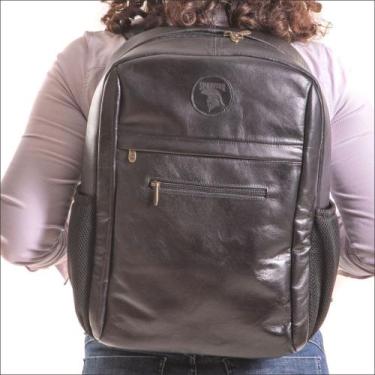 Imagem de Mochila Feminina Couro Notebook - Sparttan, Unico, Preto