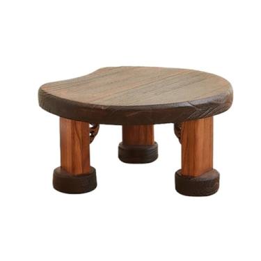 Imagem de Mesa de Centro Madeira maciça novo estilo chinês bay window pequena mesa, quarto sentado no chão, mesa de peitoril de janela, mesa tatami Mesa de Chá