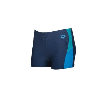 Imagem de arena Sunga Short Maxlife Ren Infantil Azul Marinho e Verde Tam 8-9
