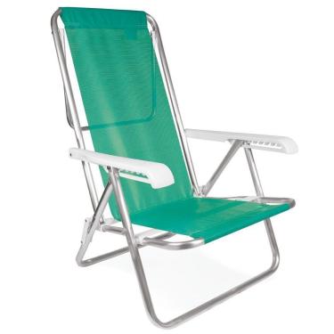 Imagem de Cadeira Alta Reclinável De Alumínio Mor 8 Posições 2271