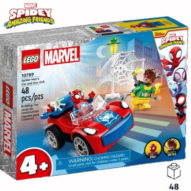 Imagem de Lego Spidey O Carro do Homem-Aranha e Doc Ock 48 peças 10789