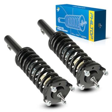 Imagem de PHILTOP Conjunto de amortecedores dianteiros completos, amortecedores compatíveis com Grand Cherokee 2006-2010, 2006-2010 Commander, 171377L, 171377R, G57083, 181377L, 181377R, 92140146
