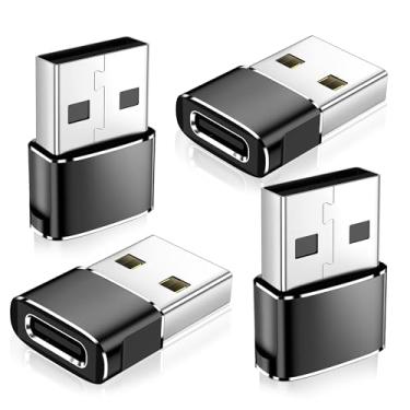 Imagem de Adaptador USB para USB C, conversor OTG para Apple Watch Ultra 8 9 10, iPhone 16 15 14 13 Pro Max, Samsung S24, Nintendo Switch, AirPods, iPad, Carro