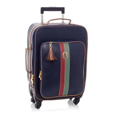 Imagem de Mala Maternidade com Rodinhas Lequiqui Zurique - Azul Marinho