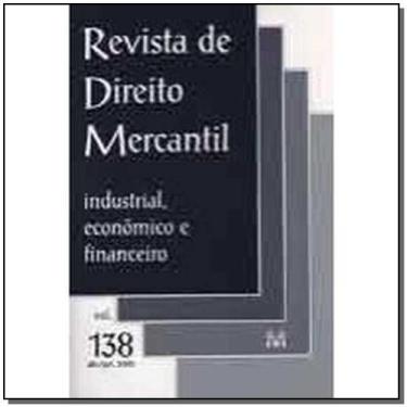 Imagem de Revista de direito mercantil vol. 138 - MALHEIROS EDITORES, 3