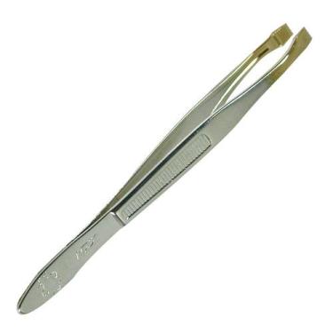 Imagem de Pinça Mega NZX com Pontas Douradas - Babyliss