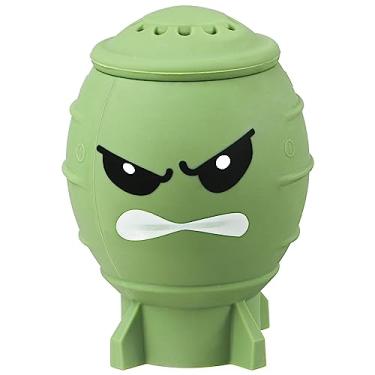 Imagem de Koluti Fun Guy Fridge Deodorizer, Baking Soda Holder for Refrigerator Odor Absorber, Cute Freezer Smell Eliminator and Reusable Silicone Freshener Container, BPA Free-2.8 x 2.8 x 3.7 inches