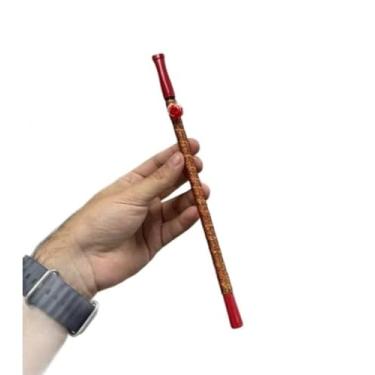 Imagem de Piteira Pombagira/Cigana Umbanda Candomblé Artesanal 24 Cm - Cores Diversas