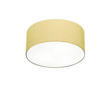 Imagem de Plafon Para Sala Cilíndrico SL-3010 Cúpula Cor Algodão Crú