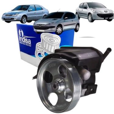 Imagem de Bomba de Direção Hidráulica para Peugeot 206 / 207 / Hoggar 1.4 1.6 - 