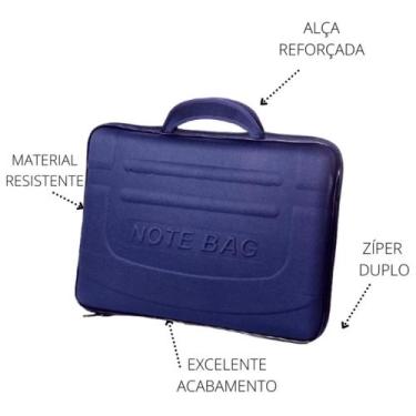 Imagem de Capa Para Notebook 14 e 15.6 Maleta, Azul, 15.6