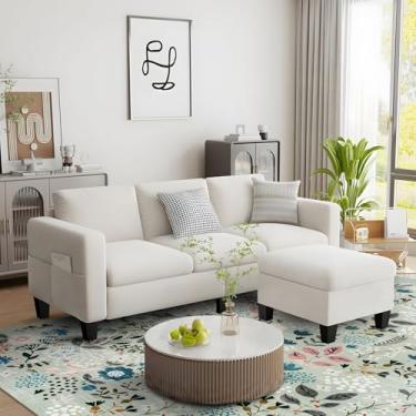 Imagem de DECOMALL Tapetes laváveis jasmim, tapete de flores modernas coloridas com suporte de borracha, tapete antiderrapante dobrável para sala de estar, quarto, sala de jantar, 1,8 x 2,7 m, azul/multi