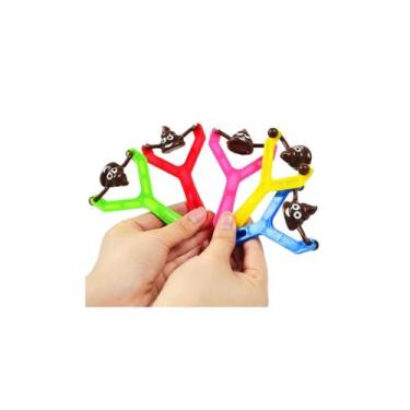 Imagem de kit 3 Estilingue Cocô Brinquedo Festa Presente Lembrança - Topmixshop