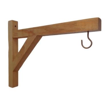 Imagem de Suporte Parede Para Vaso De Planta C/ Gancho 25cm - JM Garden