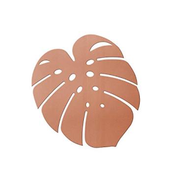 Imagem de LUGAR AMERICANO DE PLÁSTICO GARDEN LEAF ROSÉ 44x38cm