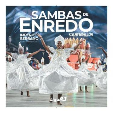 Imagem de Cd sambas de enredo carnaval 2025 - série ouro (cd duplo) - LIGARJ