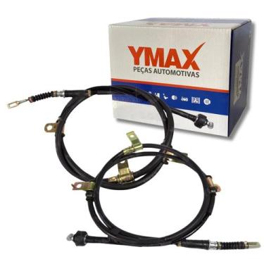 Imagem de Par Cabo Freio Mão Direito JAC J5 J6 2011 a 2016 LD/LE - ymax