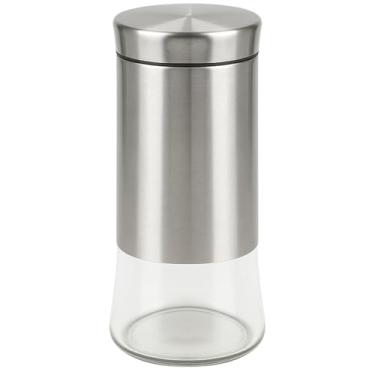 Imagem de Pote de Vidro Com Tampa Inox 1,5L Porta mantimentos Pote Hermético Kit 3 Unidades