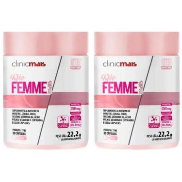 Imagem de KIT 2X Bio Femme (Inositol com vitaminas) 30 cápsulas - Clinicmais