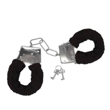 Imagem de Algemas em metal cobertas com capa de pelúcia - Diversão garantida - M